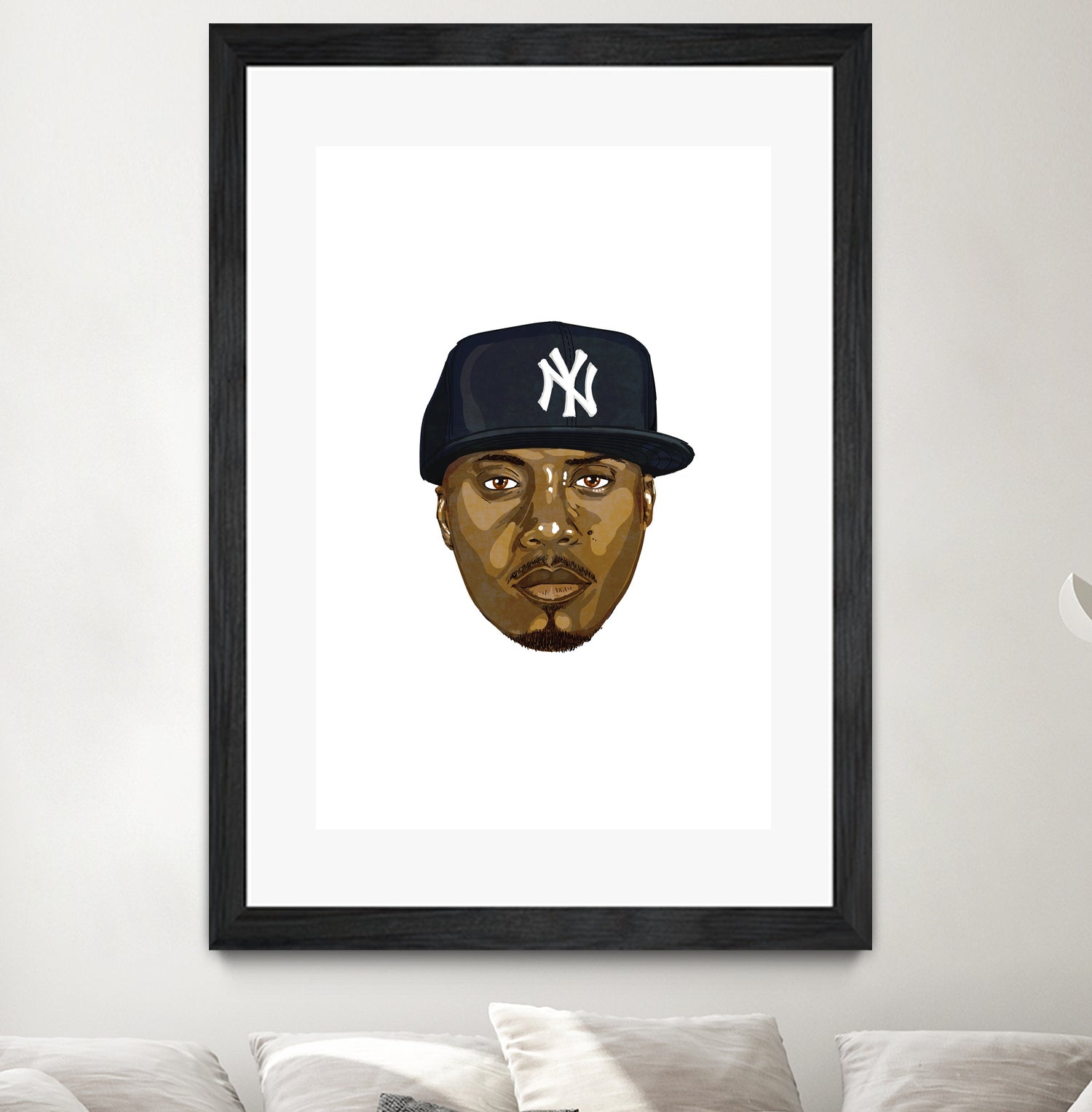 Nas by Delano Limoen on GIANT ART - brown vector illustration