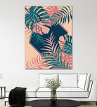 Tropical Dreams by Daniela di Niro on GIANT ART - pink digital drawing