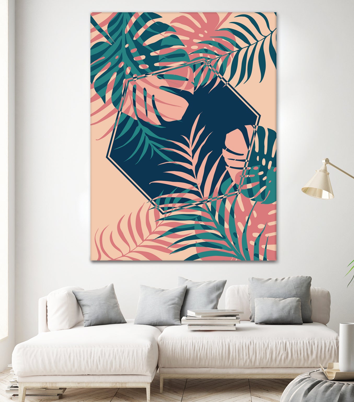 Tropical Dreams by Daniela di Niro on GIANT ART - pink digital drawing