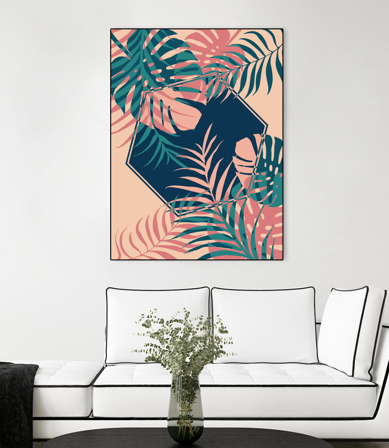 Tropical Dreams by Daniela di Niro on GIANT ART - pink digital drawing