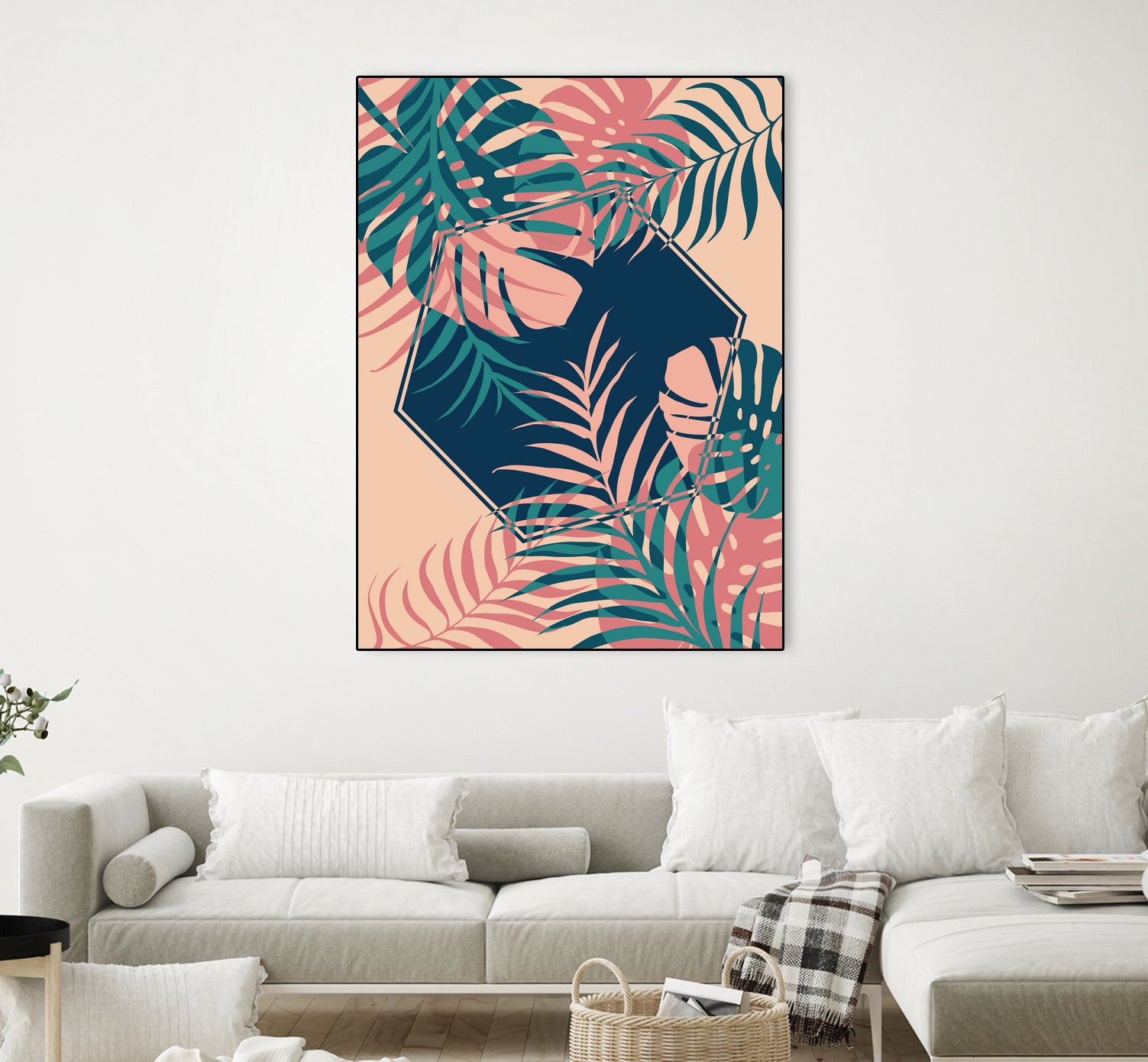 Tropical Dreams by Daniela di Niro on GIANT ART - pink digital drawing