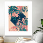 Tropical Dreams by Daniela di Niro on GIANT ART - pink digital drawing