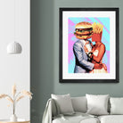 Fast Food Love by Pedro Molina on GIANT ART - pink photo manipulation