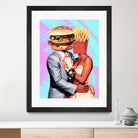 Fast Food Love by Pedro Molina on GIANT ART - pink photo manipulation