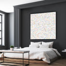 Ab Linear Rainbow by Emeline Tate-Robertson on GIANT ART - white digital painting