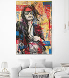 peace&love by eugenia retana on GIANT ART - black mixed media