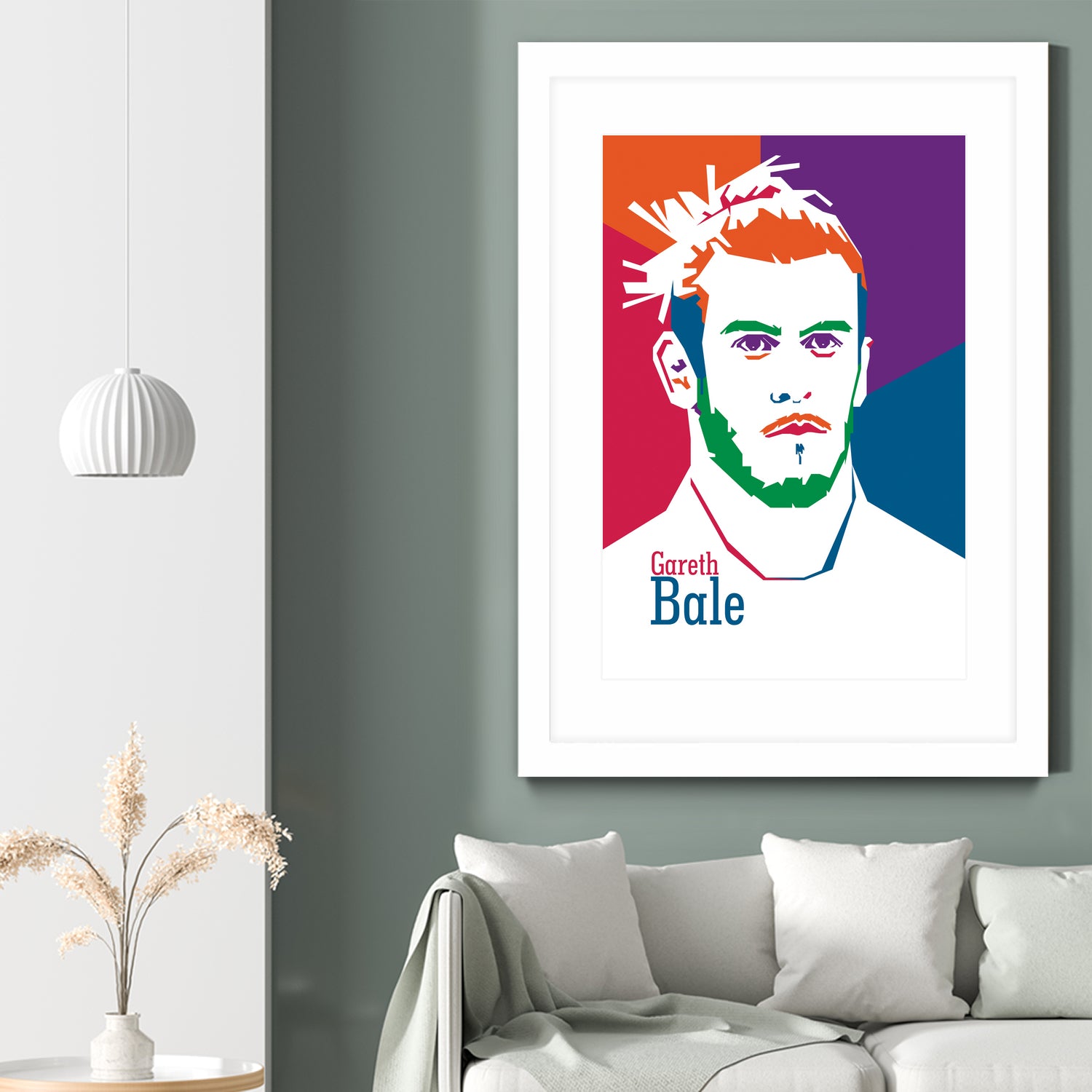 Pop Art Gareth Bale by Ahmad Taufiq on GIANT ART - white photo illustration