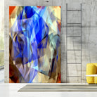 Abstract 3395 by Rafael Salazar on GIANT ART - blue digital painting