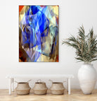 Abstract 3395 by Rafael Salazar on GIANT ART - blue digital painting