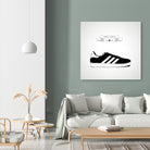 Urban Shoes / Adidas by Alejandro Garcia on GIANT ART - gray photo illustration