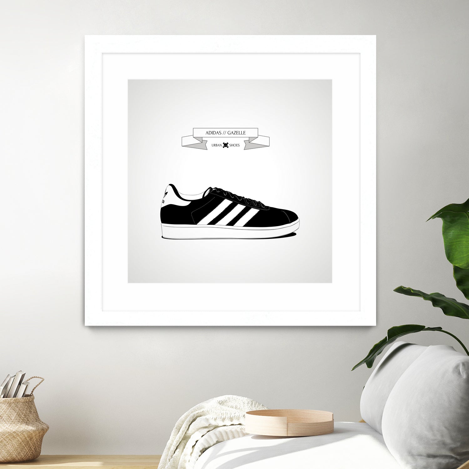 Urban Shoes / Adidas by Alejandro Garcia on GIANT ART - gray photo illustration