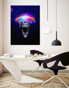 Lì by Dorian Legret on GIANT ART - fuchsia photo manipulation