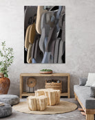 Adeline by Danny Jardim on GIANT ART - gray digital painting