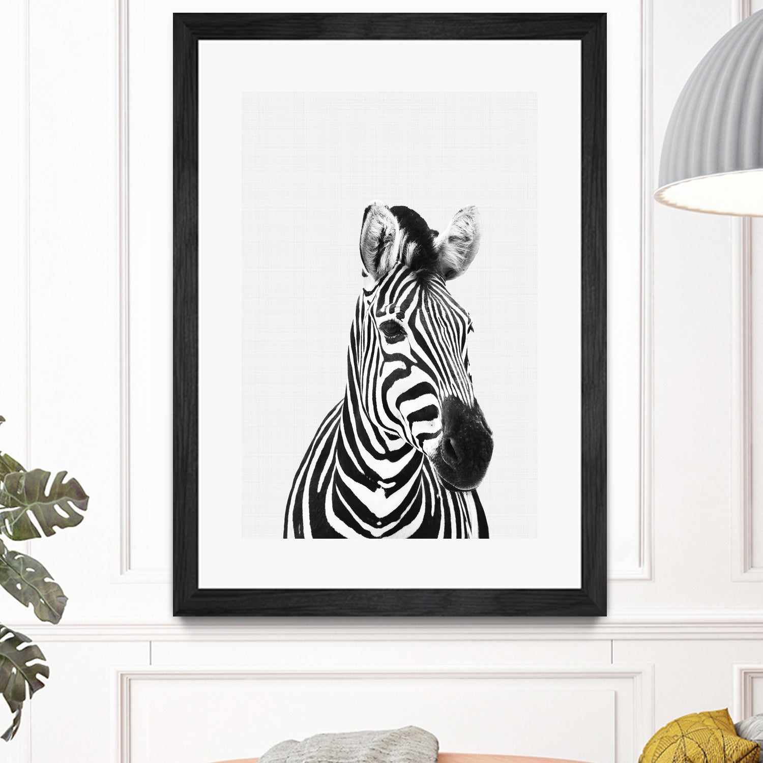 Zebra Portrait by Justinas Jokubauskas on GIANT ART - black photo manipulation