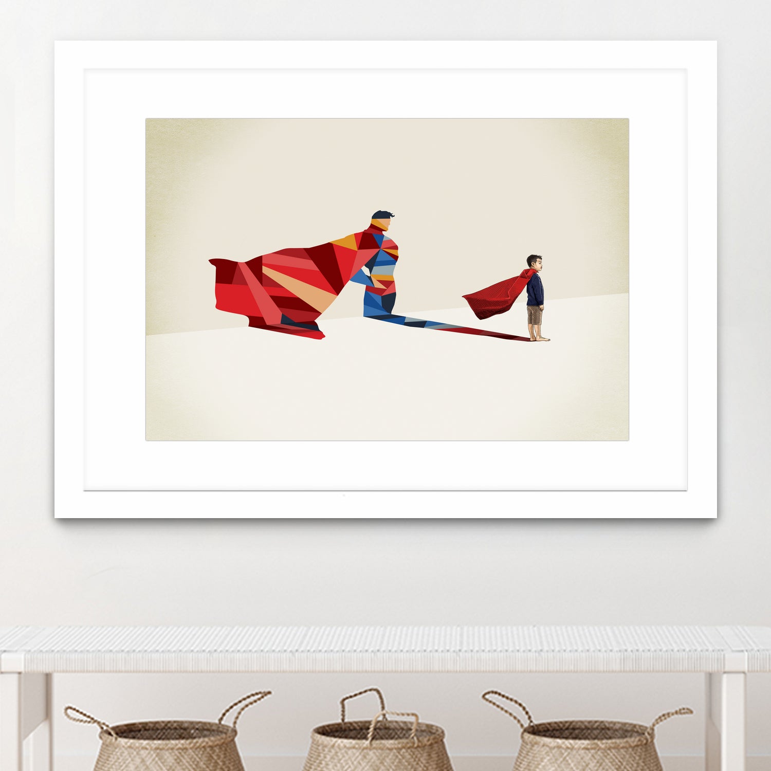 Asian Hero by Jason Ratliff on GIANT ART - red digital painting