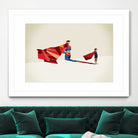 Asian Hero by Jason Ratliff on GIANT ART - red digital painting