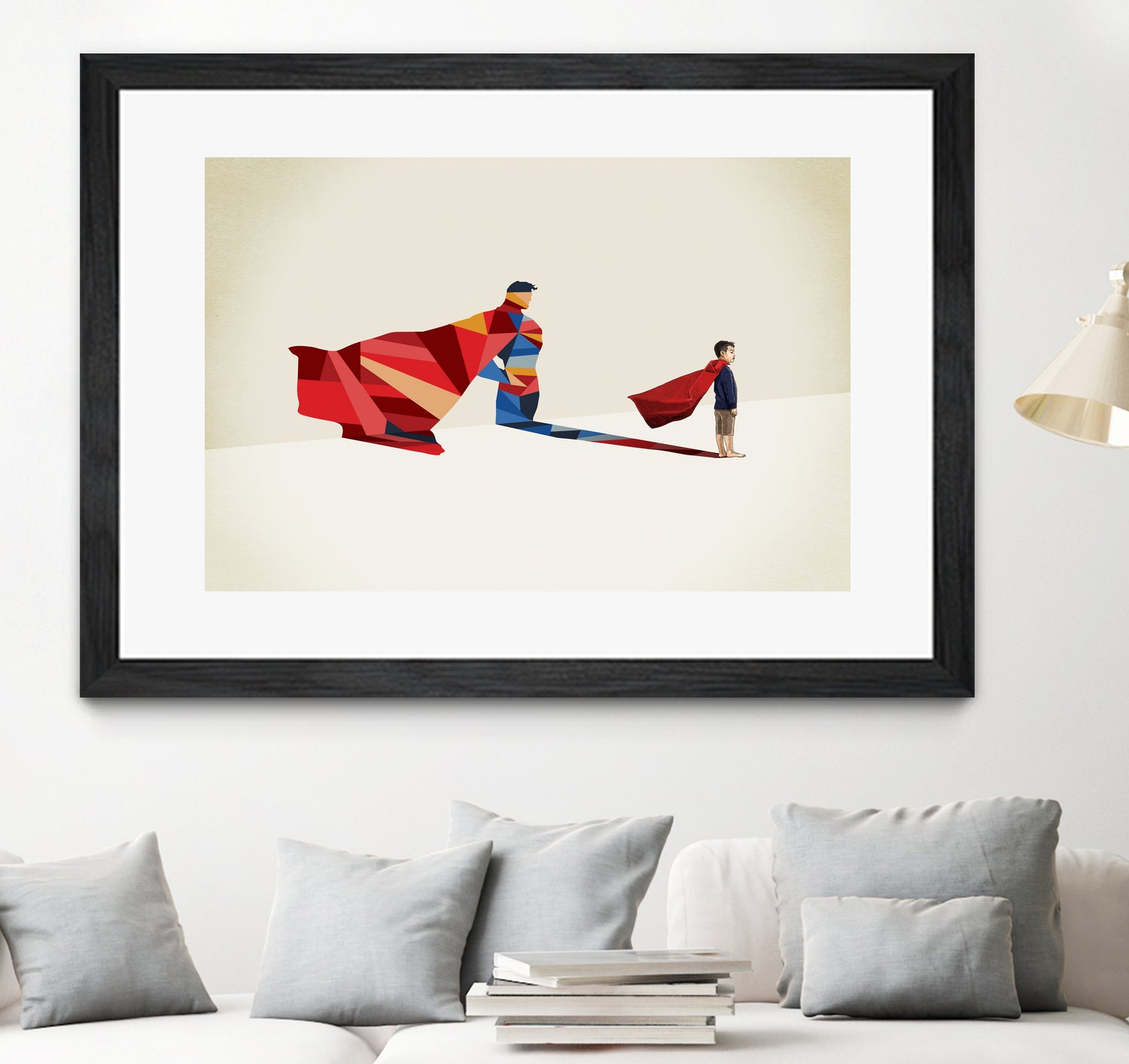 Asian Hero by Jason Ratliff on GIANT ART - red digital painting