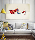 Asian Hero by Jason Ratliff on GIANT ART - red digital painting
