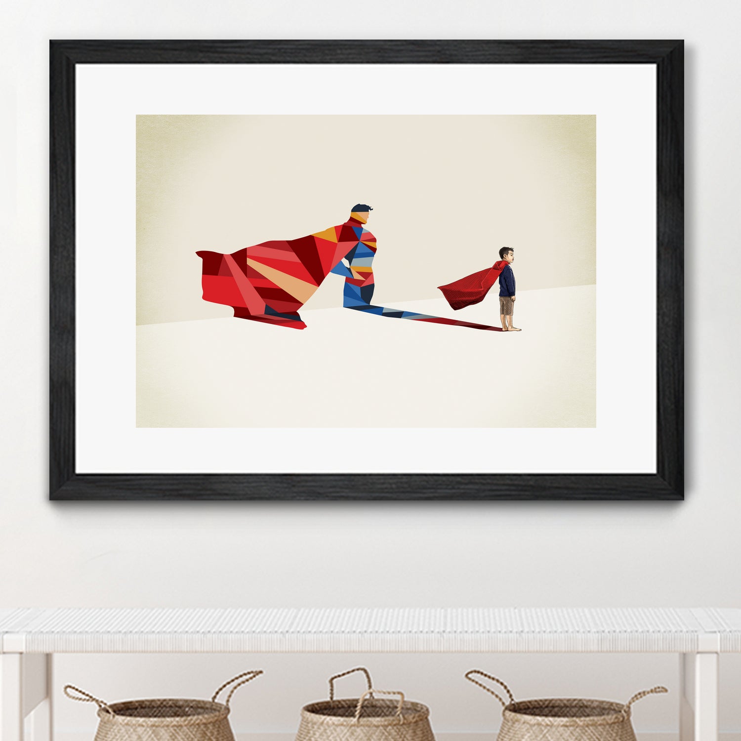 Asian Hero by Jason Ratliff on GIANT ART - red digital painting