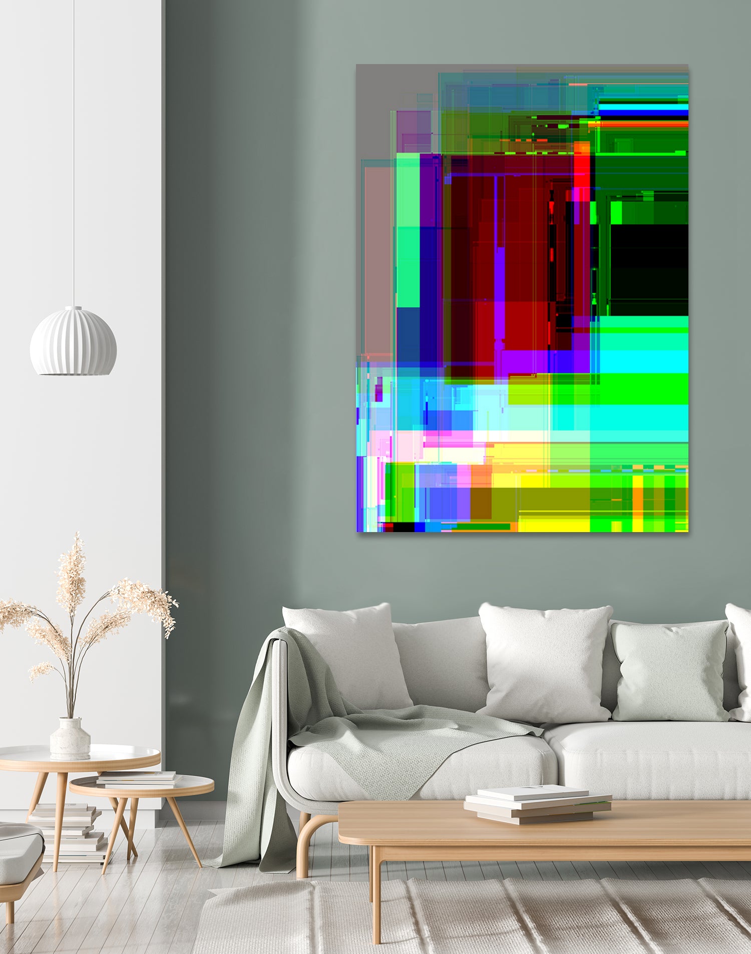 glabstract by vivi melignon on GIANT ART - red digital painting