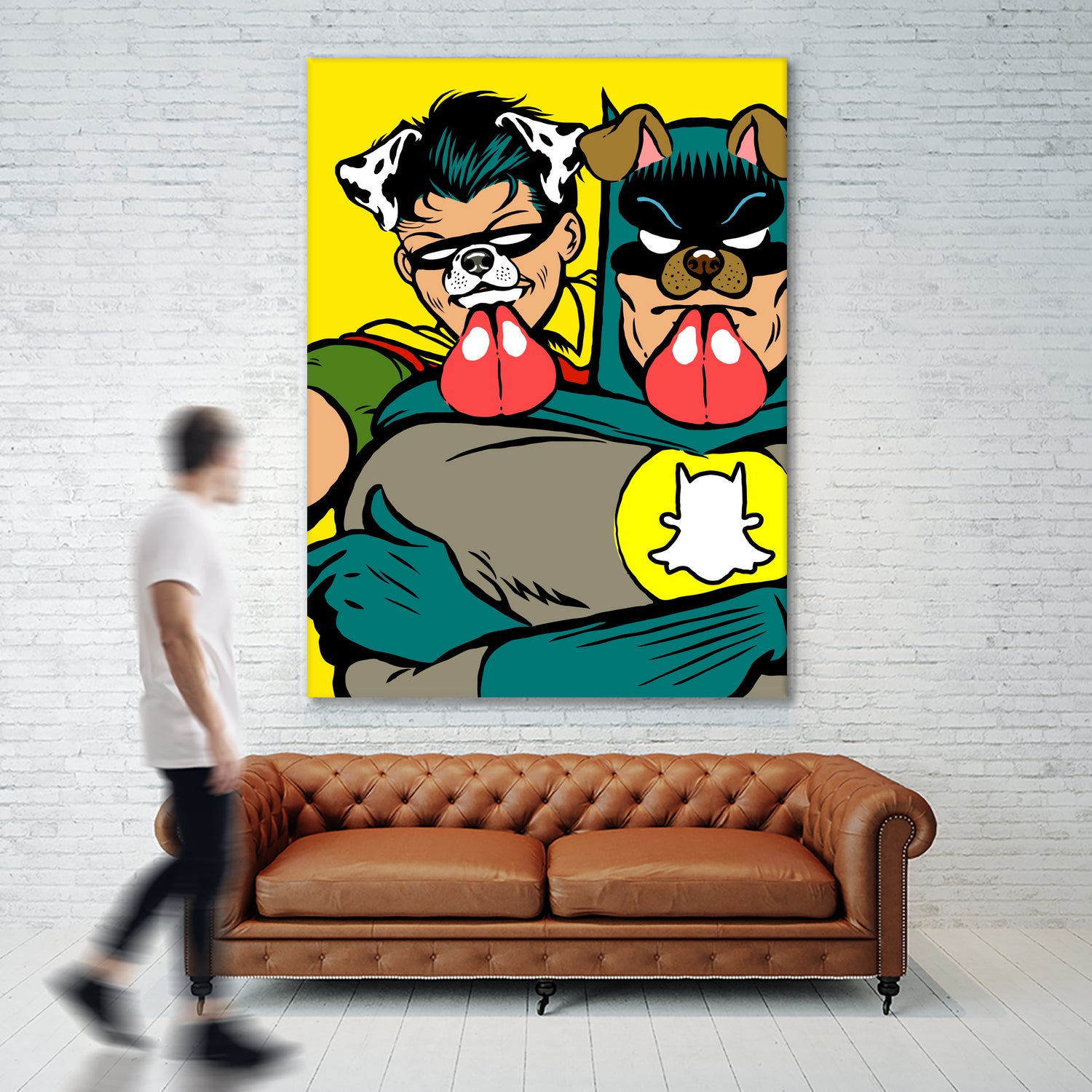 Snapbat by Bily Mariano da Luz on GIANT ART - yellow digital drawing