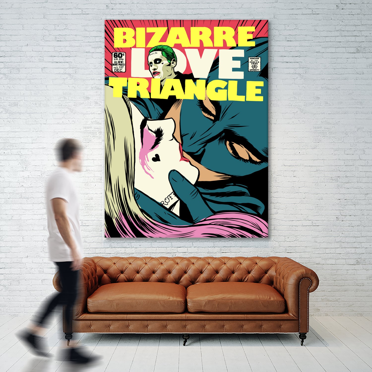 Bizarre Love Triangle - Suicide Edition by Bily Mariano da Luz on GIANT ART - yellow digital drawing