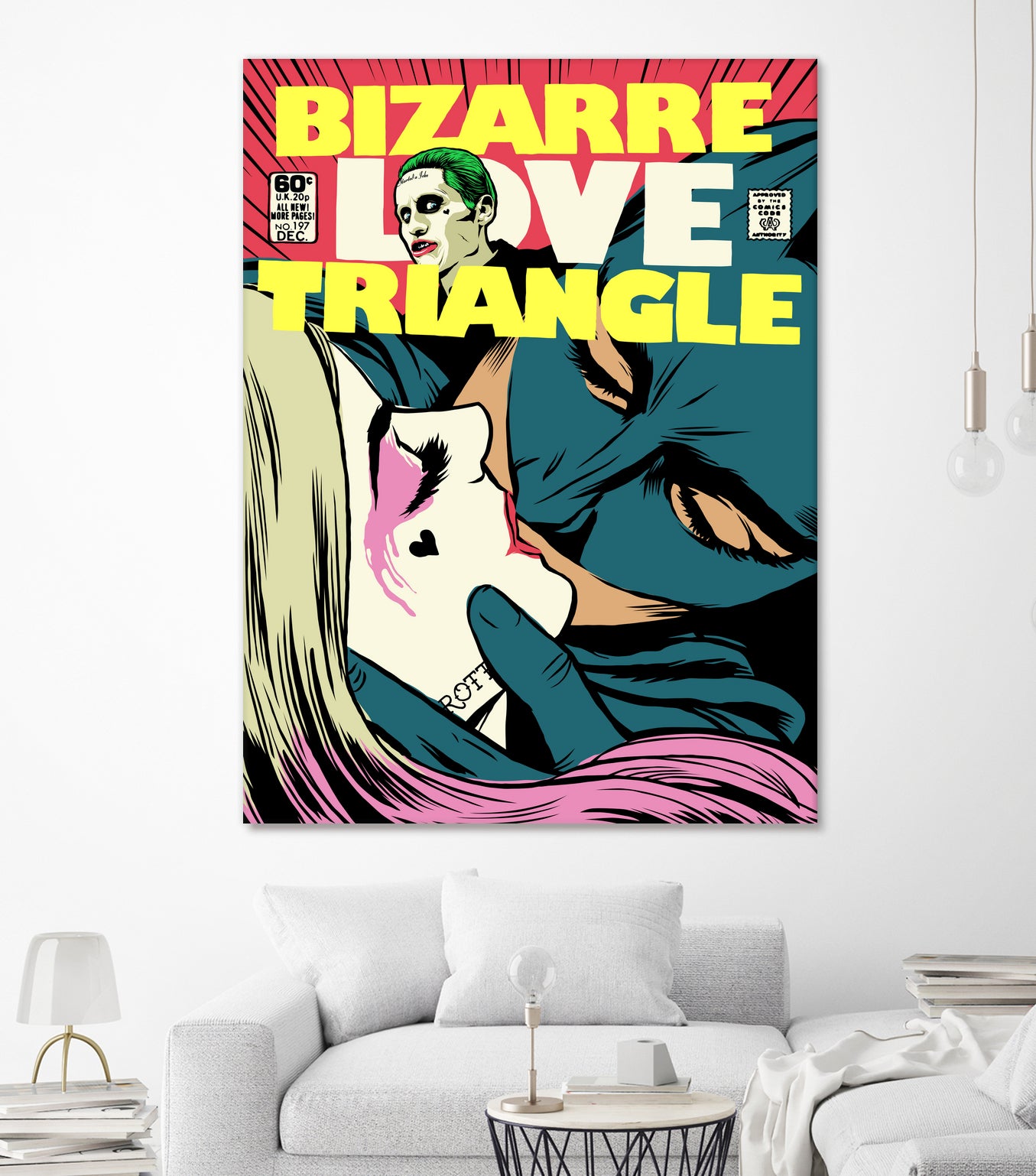 Bizarre Love Triangle - Suicide Edition by Bily Mariano da Luz on GIANT ART - yellow digital drawing