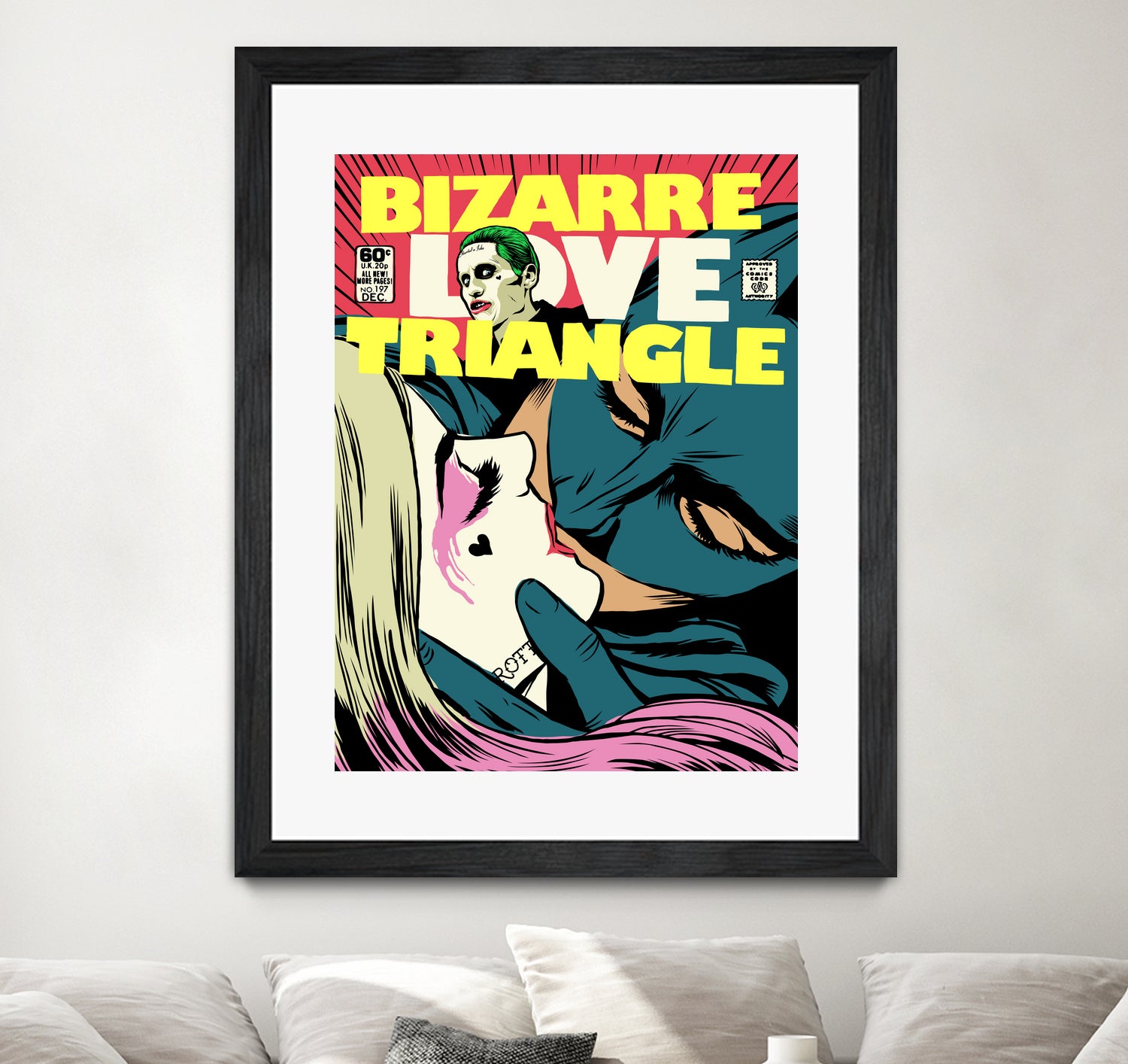 Bizarre Love Triangle - Suicide Edition by Bily Mariano da Luz on GIANT ART - yellow digital drawing