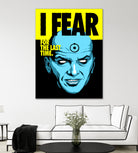 Fear by Bily Mariano da Luz on GIANT ART - blue digital drawing