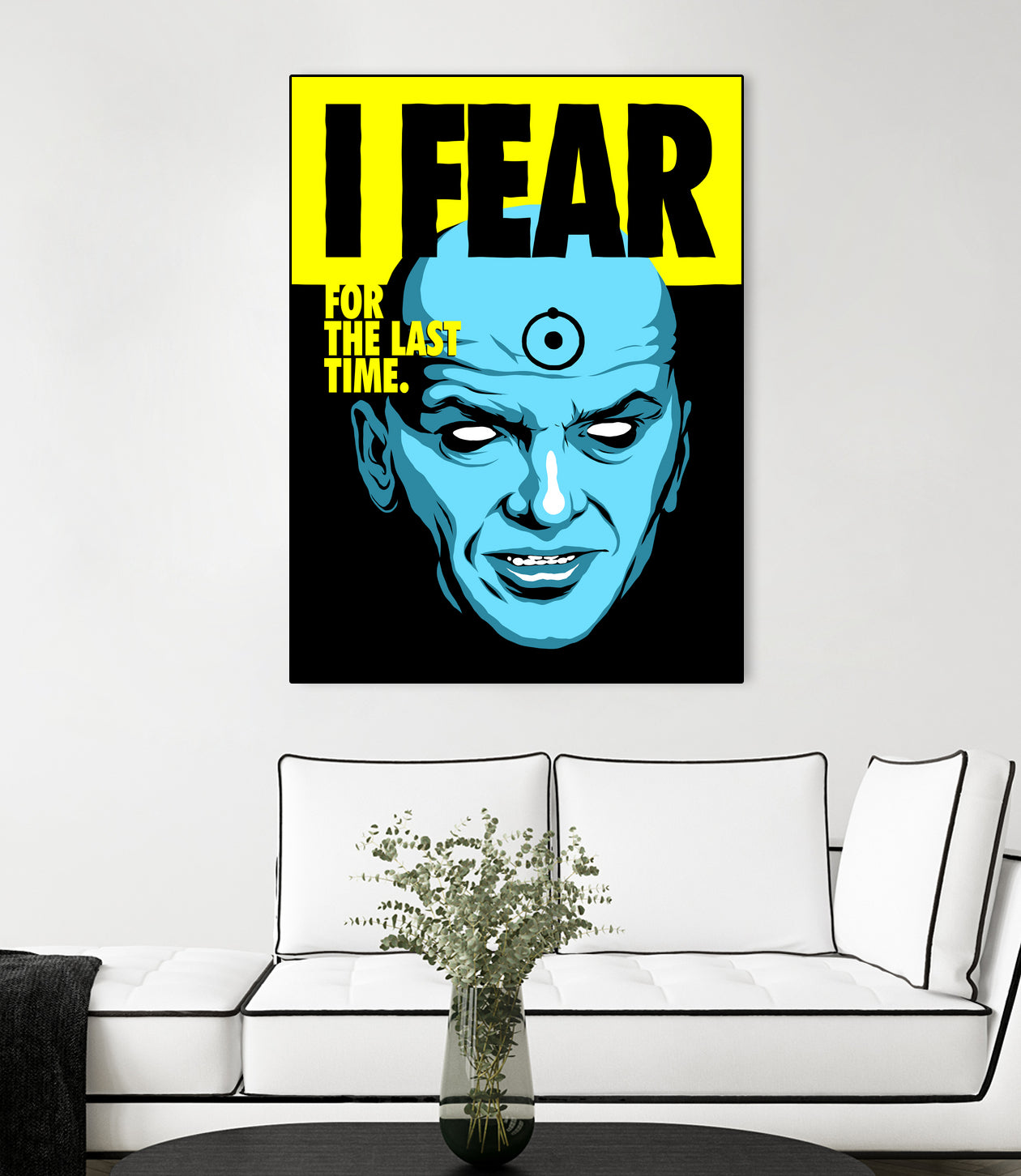 Fear by Bily Mariano da Luz on GIANT ART - blue digital drawing