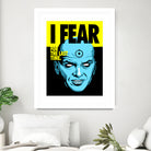 Fear by Bily Mariano da Luz on GIANT ART - blue digital drawing