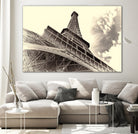 Eiffel Tower in Paris by I Bjork on GIANT ART - brown photo manipulation