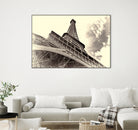 Eiffel Tower in Paris by I Bjork on GIANT ART - brown photo manipulation