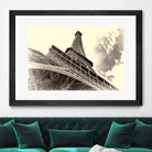 Eiffel Tower in Paris by I Bjork on GIANT ART - brown photo manipulation