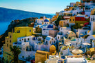 Oia Santorini. by Haris Kavalla on GIANT ART - blue photo manipulation