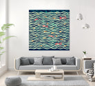 Sea roommate by ursulla Pinon on GIANT ART - blue digital drawing