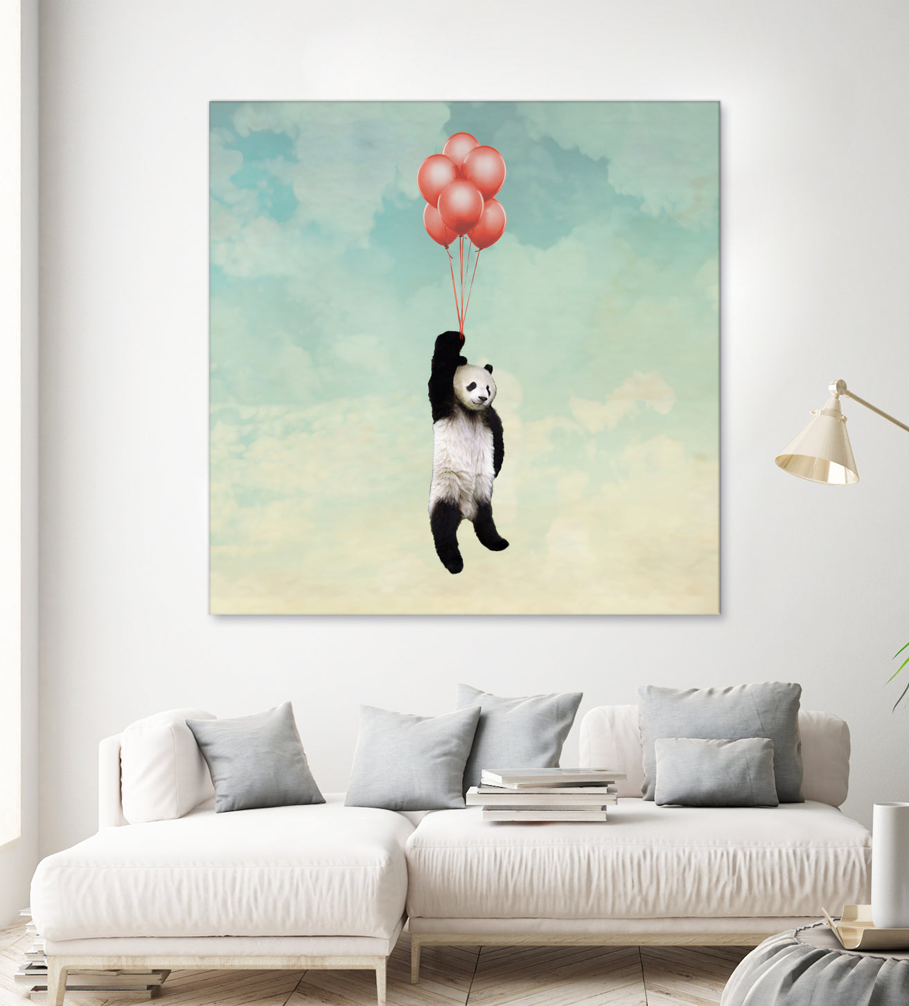 PANDALLOONS *** by Vin Zzep on GIANT ART - white digital painting