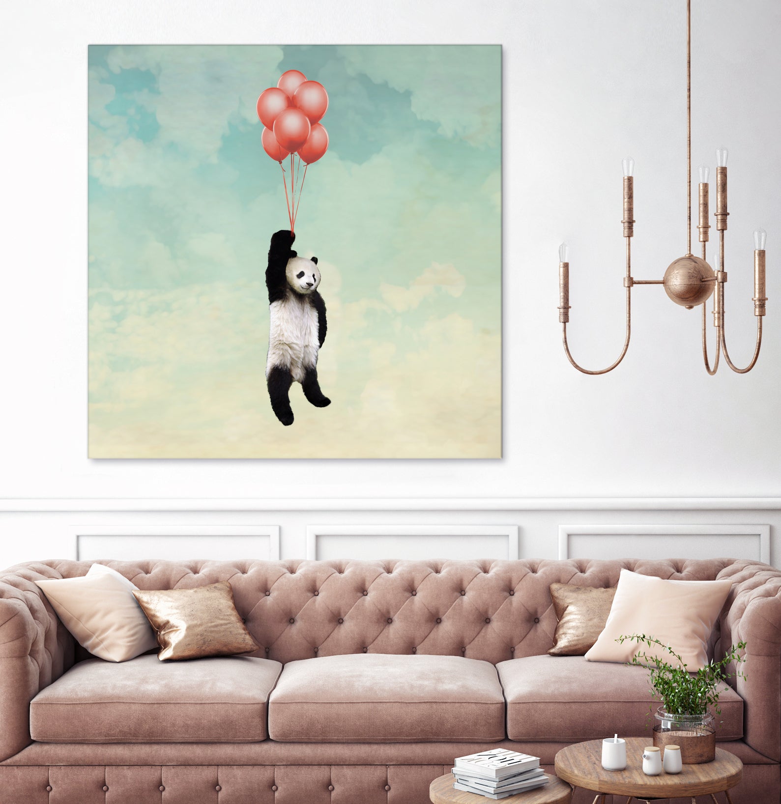 PANDALLOONS *** by Vin Zzep on GIANT ART - white digital painting