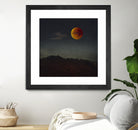 blood moon rising by Dirk Wüstenhagen on GIANT ART - orange photo manipulation