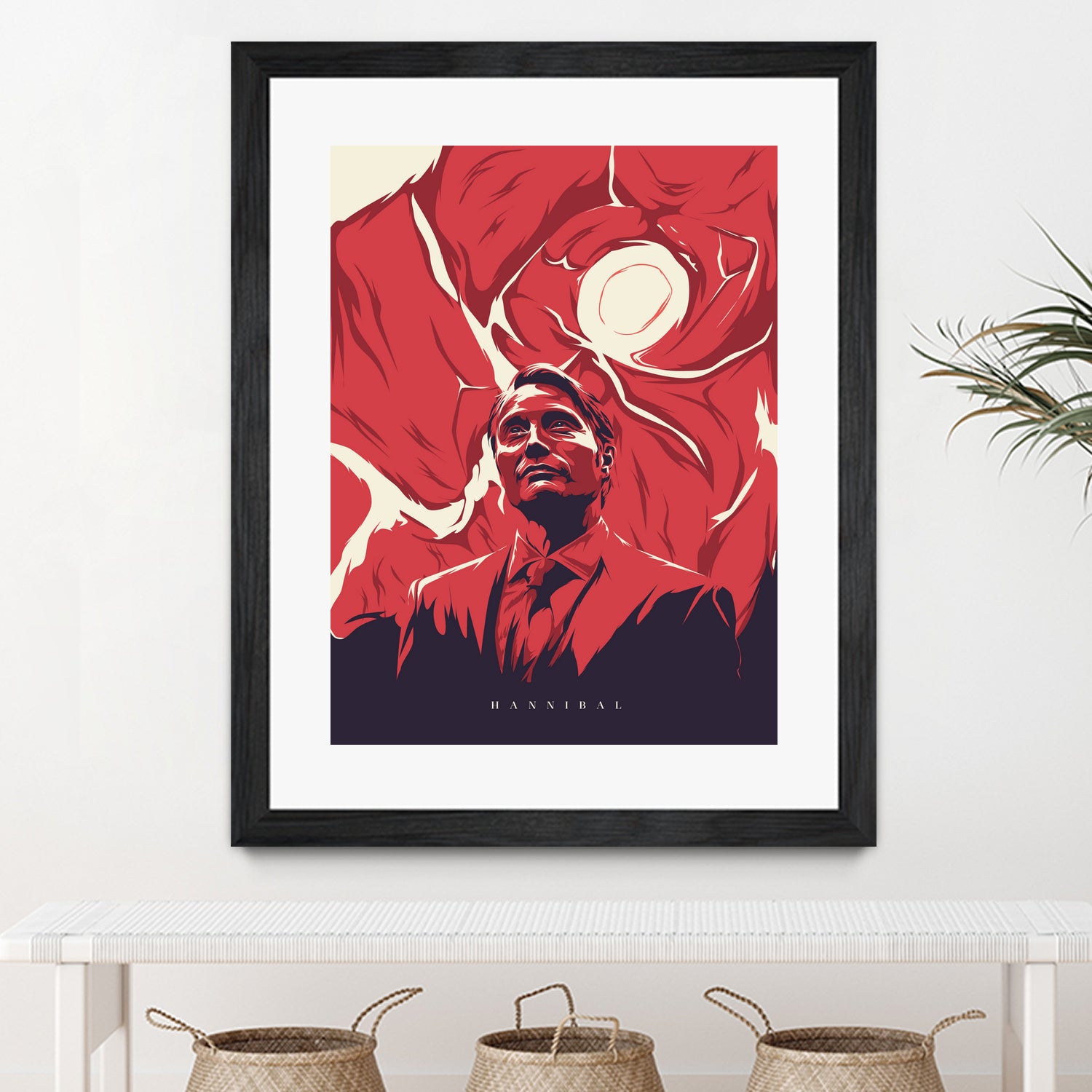 Hannibal by Tibor Lovas on GIANT ART - red vector illustration