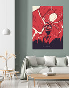 Hannibal by Tibor Lovas on GIANT ART - red vector illustration