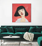 Ms. Wallace by Frida Freud on GIANT ART - red digital painting