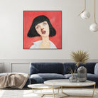 Ms. Wallace by Frida Freud on GIANT ART - red digital painting