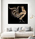 Le Coq Gaulois (The Gallic Rooster) by Diego Taborda on GIANT ART - white digital drawing