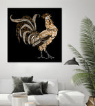 Le Coq Gaulois (The Gallic Rooster) by Diego Taborda on GIANT ART - white digital drawing