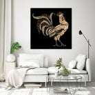 Le Coq Gaulois (The Gallic Rooster) by Diego Taborda on GIANT ART - white digital drawing