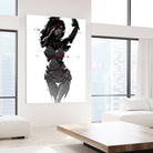 Robogirl by Kaloian Toshev on GIANT ART - black digital drawing