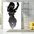 Robogirl by Kaloian Toshev on GIANT ART - black digital drawing