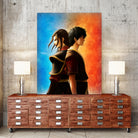 Azula Zuko Artwork by MCAshe 24 on GIANT ART - orange digital painting