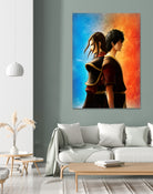 Azula Zuko Artwork by MCAshe 24 on GIANT ART - orange digital painting